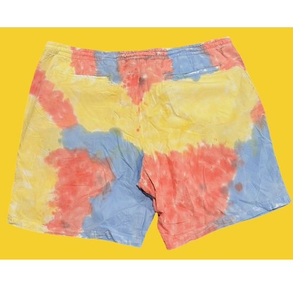 Polo Ralph Lauren Men's Tie-Dye Cotton Corduroy Drawstring Shorts Size 4XLT NWT - Picture 2 of 7